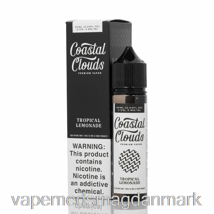 Vape Med Smag Tropical Lemonade - Coastal Clouds Co. - 60ml 6mg